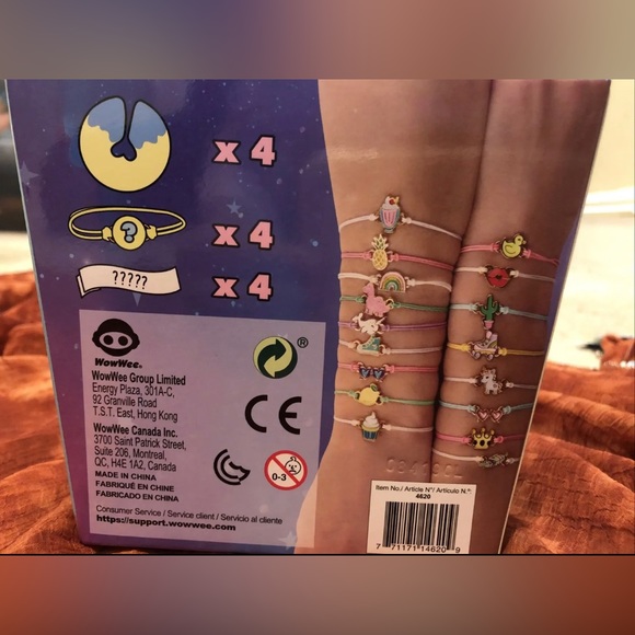 Lucky Fortune x4 Wear Your Luck Fortune Cookie Chinese Take-Out Box Series1 - Picture 7 of 7